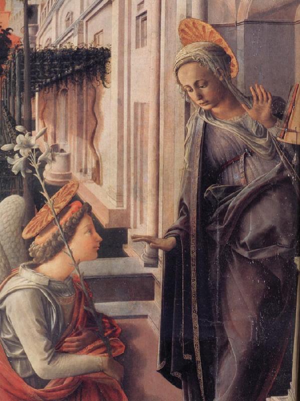 Fra Filippo Lippi Details of The Annunciation France oil painting art